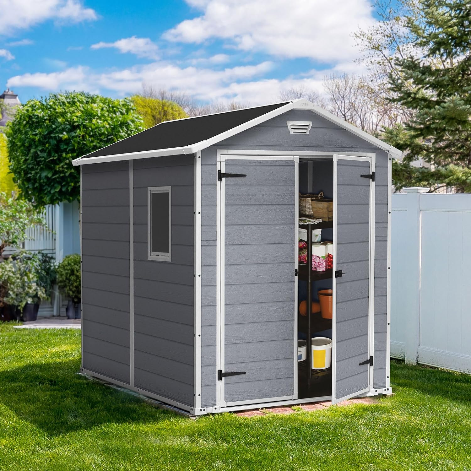 Apex Roof Double Door